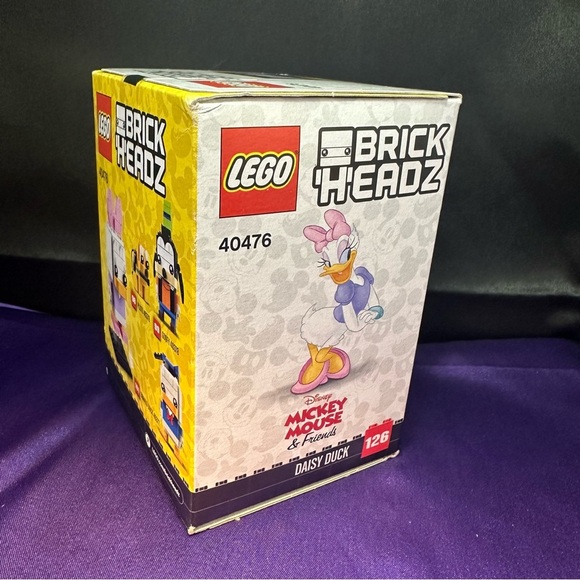 LEGO BrickHeadz 40476 Daisy Duck | Disney Mickey & Friends | 110 pcs | Retired - Picture 4 of 6